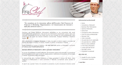 Desktop Screenshot of frachef.it
